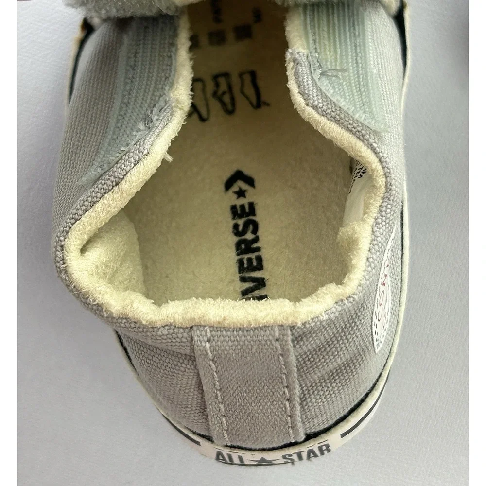 Converse Chuck Taylor All Star Cribster Baby Shoes US 1 Wolf Gray 865159C